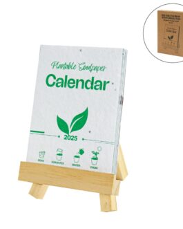 2025 Table Calendars with Plantable Seeds