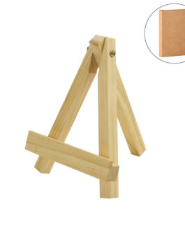 Bamboo Easel Phone Holder with Branding Options