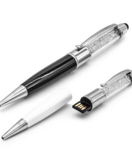 Crystal Pen USB with Stylus