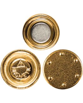 Gold Plated Round Button Magnets