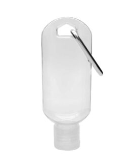 Hand Sanitizer Gel with Carabiner Clip