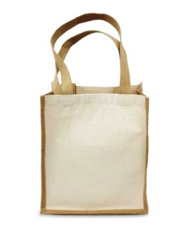 Jute and Cotton Bags Two Side Print