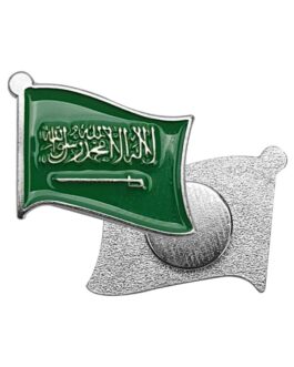 KSA Flag Badges with Magnet for National Day