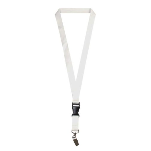 Lanyard with Safety Buckle & Crocodile Clip