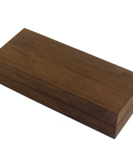 Matte Finish Veneer Wood Material Pen Box