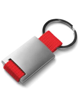 Metal Keychain with Strap