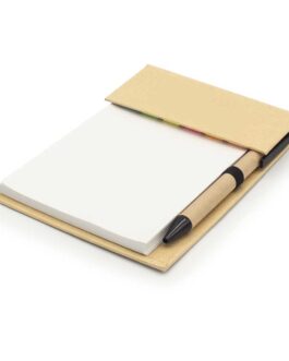 Notepad with Sticky Note and Pen