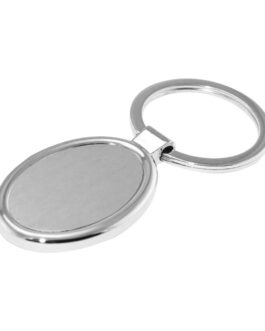 Oval Metal Keychains