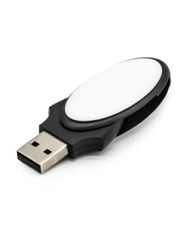 Oval Swivel 4GB USB Flash Drives