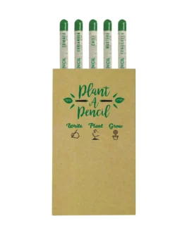 Plantable A Pencils Set Seeds Tomato Coriander Chili Mustard Fenugreek