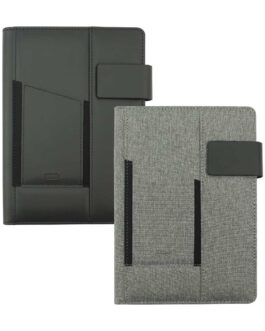 Portfolio Notebooks with Multi-purpose Holder