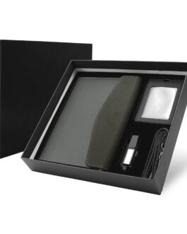 Promotional Gift Sets with Black Cardboard Gift Box