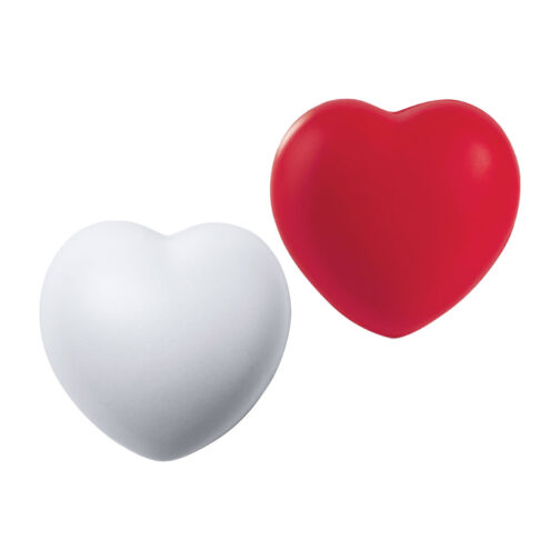 Promotional Heart Shaped Anti-Stress Balls