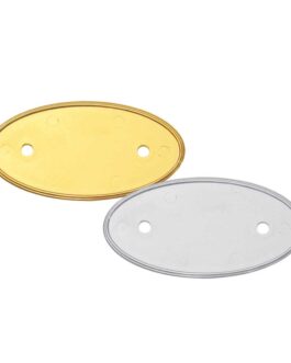 PVC Injected Oval Name Badges