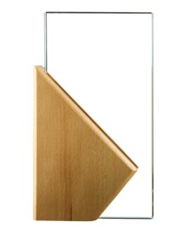 Rectangle Wooden Crystal Awards in Hardboard Box