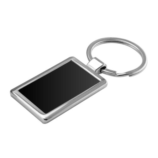 Rectangular Metal Keychains