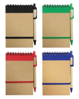 Recycled Notepads with Pen