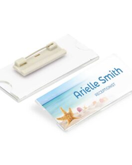 Reusable Acrylic Name Badges