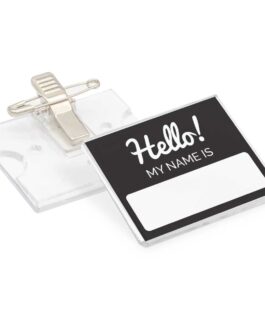 Reusable Acrylic Name Badges