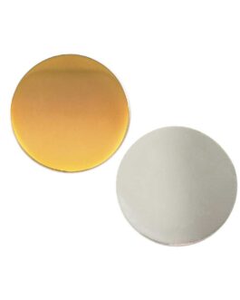 Round Flat Metal Badges 30mm