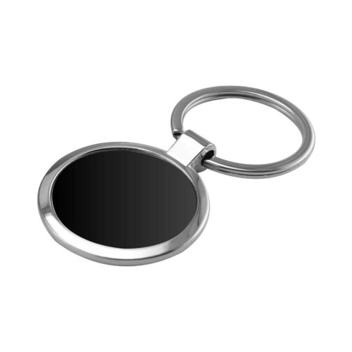 Round Shaped Metal Keychains