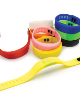 Silicone Wristbands with Digital Watch