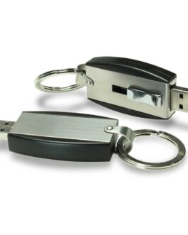 Slide Button USB with Key Holder