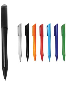 Twisted Design Plastic Pens