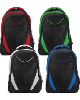 Two-toned Backpacks 600D Polyester Material