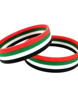 UAE Flag Silicone Wristbands in Readystock