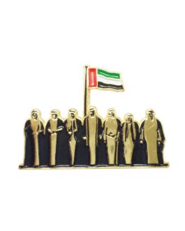 UAE Metal Badges Gold