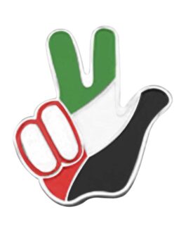 UAE Peace Sign Badges