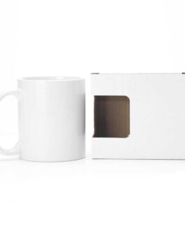 White Sublimation Ceramic Mugs with Box 11 oz