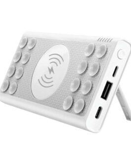 Wireless Power Bank 10000 mAh with Suction Cups