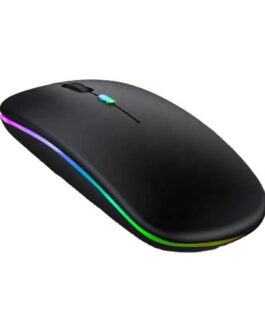 Wireless Slim LED Mouse, Rechargeable & Silent