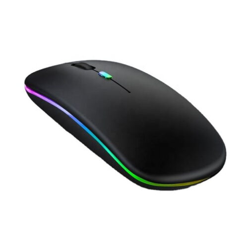 Wireless Slim LED Mouse, Rechargeable & Silent