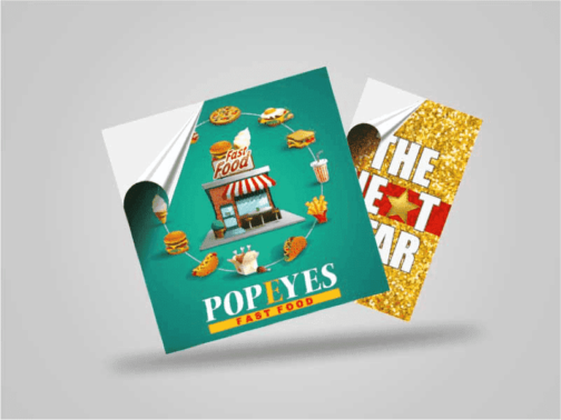 Adestor Sticker Glossy Laminated 80gsm
