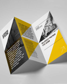 Brochure B4\B5 (Glossy Paper 115gsm)