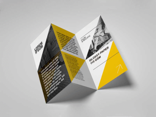 Brochure B4B5 (Glossy Paper 115gsm)