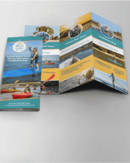 Brochure Real Size (Glossy Paper 135gsm)