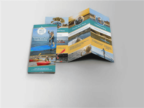 Brochure Real Size (Glossy Paper 135gsm)