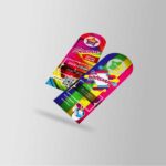 Door Hanger Butterfly Design(Matt Laminated 350gsm)