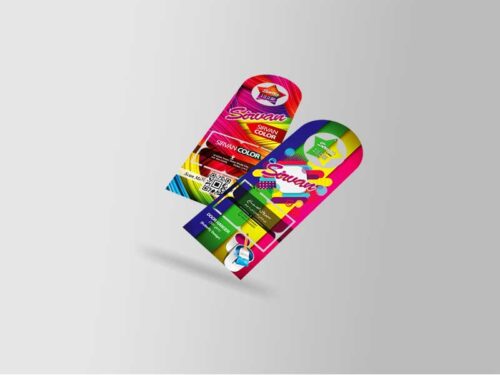 Door Hanger Butterfly Design (Matt Laminated 350gsm)