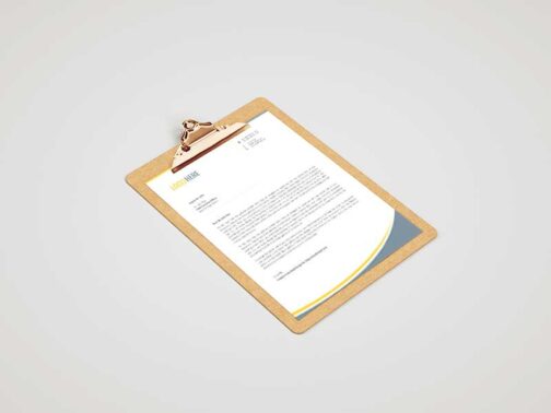 Letterhead (Wood Free Paper 100gsm)