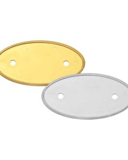 PVC Injected Oval Name Badges