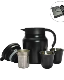 Arabic Tea & Coffee Pot with Cups Set 1000 ml